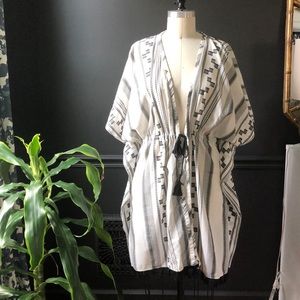 Ann Taylor Loft Woven Beach Cover-up